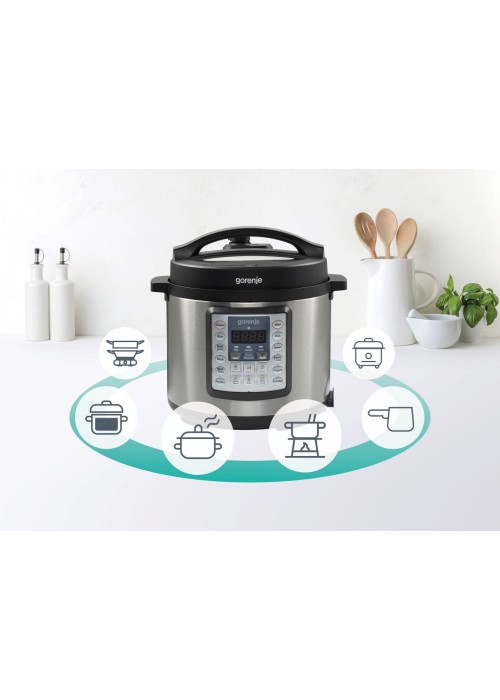 Мультиварка-скороварка Gorenje MC6MBK