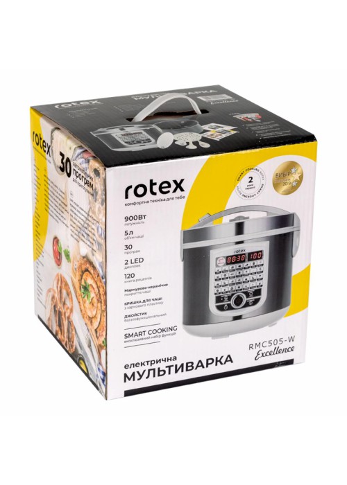 Мультиварка Rotex RMC505-W Excellence