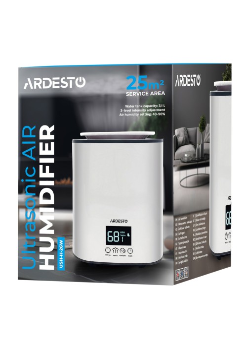 Зволожувач повітря Ardesto USH-H-26W