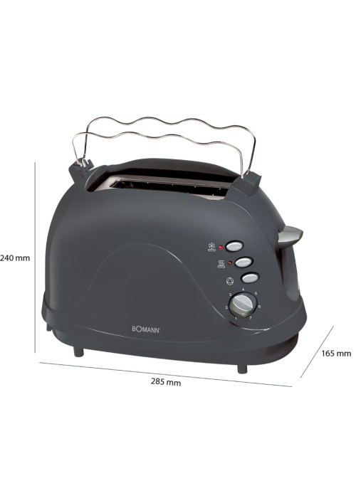 Тостер Bomann TA 246 CB grey