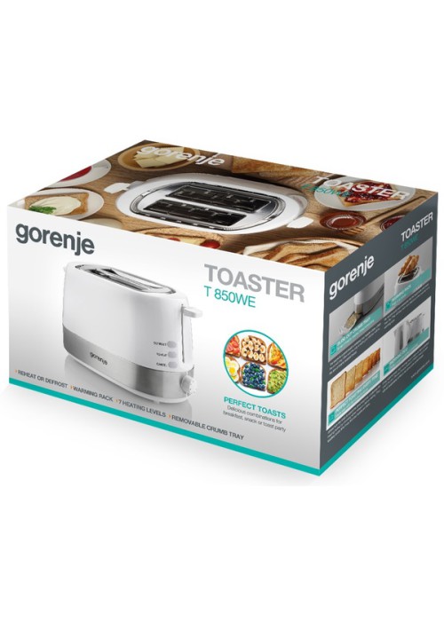 Тостер GORENJE T 850 WE (TA8211)