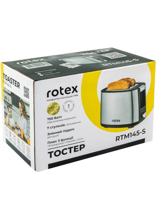 Тостер Rotex RTM145-S