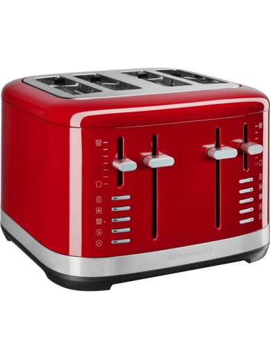 Тостер KitchenAid 5KMT4109EER на 4 слоти червоний