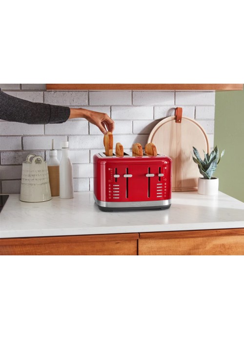 Тостер KitchenAid 5KMT4109EER на 4 слоти червоний