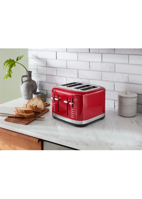 Тостер KitchenAid 5KMT4109EER на 4 слоти червоний