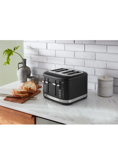 Тостер KitchenAid 5KMT4109EBM на 4 слоти матовий чорний
