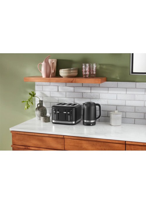 Тостер KitchenAid 5KMT4109EBM на 4 слоти матовий чорний