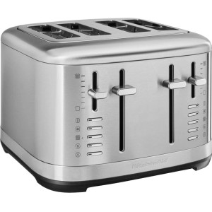 Тостер KitchenAid 5KMT4109ESX на 4 слоти нержавіюча сталь