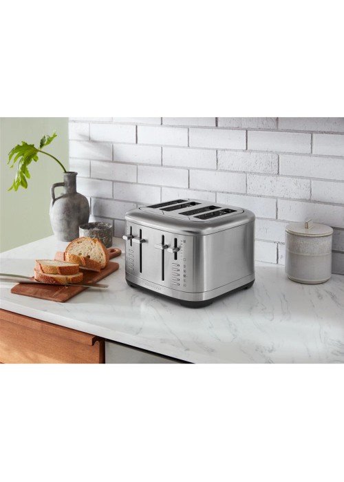 Тостер KitchenAid 5KMT4109ESX на 4 слоти нержавіюча сталь