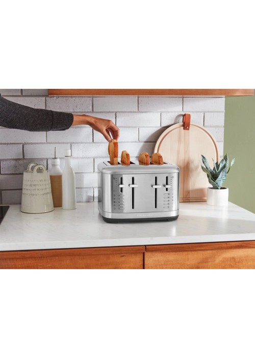 Тостер KitchenAid 5KMT4109ESX на 4 слоти нержавіюча сталь