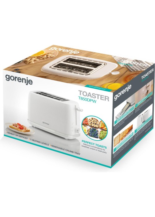 Тостер GORENJE T 850 DPW