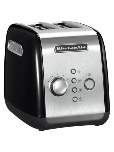 Тостер KitchenAid 5KMT221EOB на 2 тоста чорний