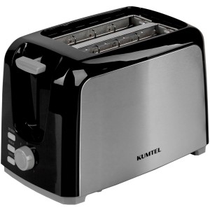 Тостер KUMTEL HTS-02 Чорний та нержавіюча сталь