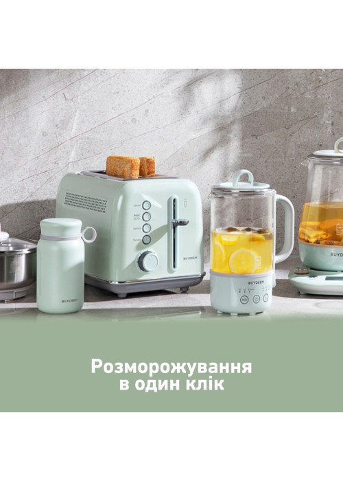Тостер Buydeem DT620E Cozy Greenish (DT620E-CG/EU)
