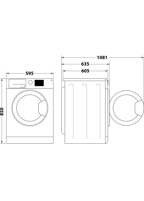 Пральна машина Whirlpool FFB 11469 BCV UA