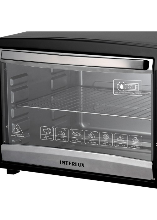 Електропіч INTERLUX ILEO-0048BG (48 л, чорна)