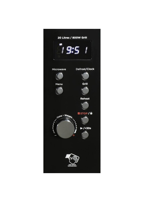 Мікрохвильова піч AIWA NAMICOOK CRYSTAL20 (MW-202DG BK)