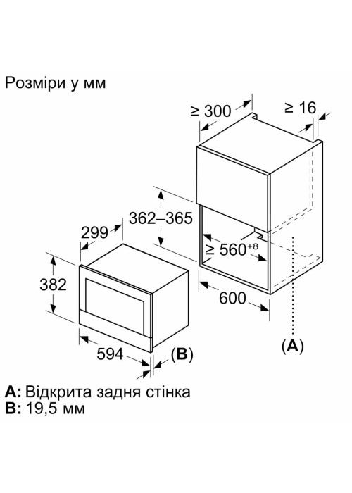 Мікрохвильова піч Bosch BFL7221W1