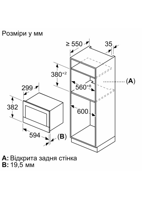 Мікрохвильова піч Bosch BFL7221W1