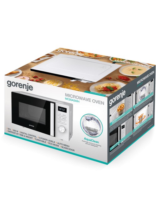 Мікрохвильова піч GORENJE MO20A3WH (M20XYZ)