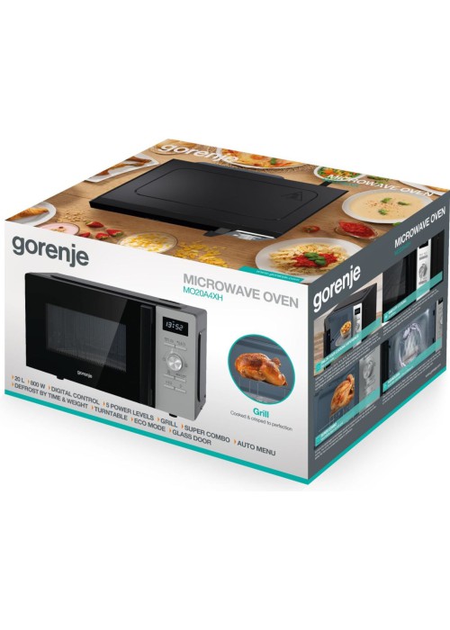 Мікрохвильова піч GORENJE MO20A4XH (M20XYZ)