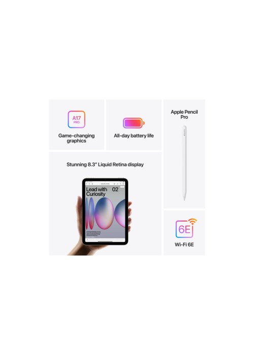 Планшет Apple iPad mini 2024 Wi-Fi 256GB Синій (MXNC3NF/A)
