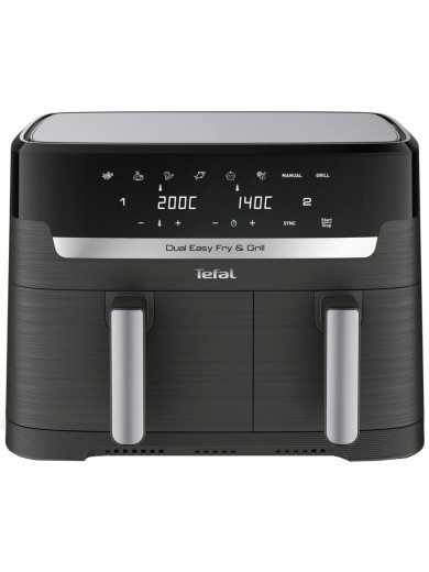 Мультипіч-фритюрниця Tefal EY905B10 Dual Easy Fry & Grill