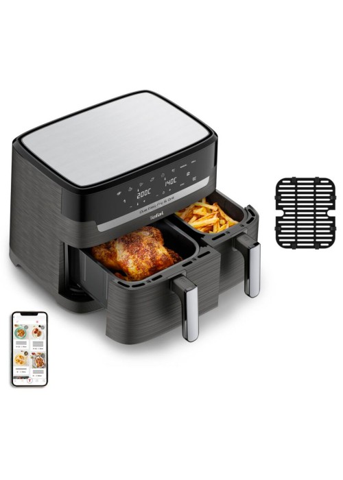 Мультипіч-фритюрниця Tefal EY905B10 Dual Easy Fry & Grill