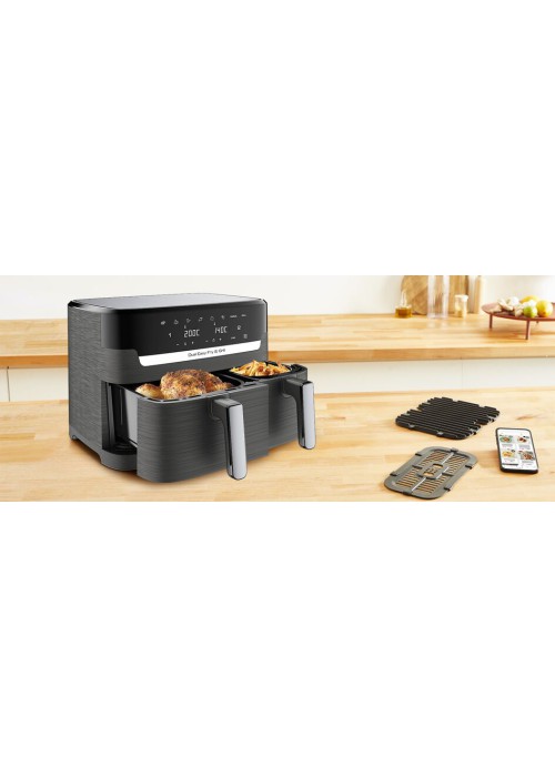 Мультипіч-фритюрниця Tefal EY905B10 Dual Easy Fry & Grill