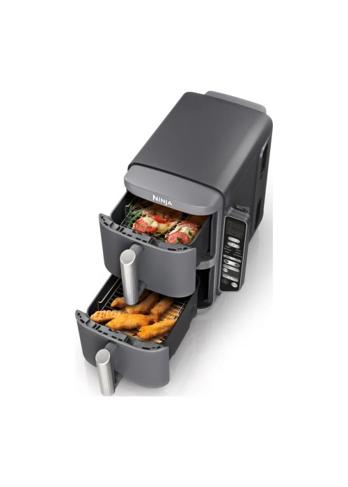 Мультіпечь Ninja Double Stack XL 2-рівнева фритюрниця з гарячим повітрям 9,5 л з системою Smart Cook (SL451EU)