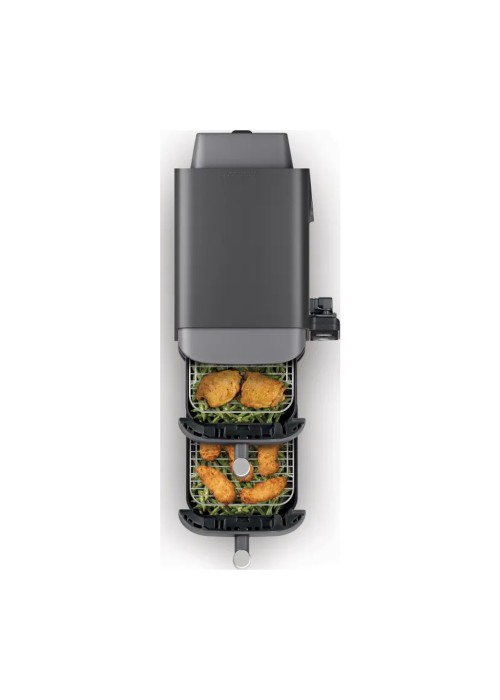 Мультіпечь Ninja Double Stack XL 2-рівнева фритюрниця з гарячим повітрям 9,5 л з системою Smart Cook (SL451EU)