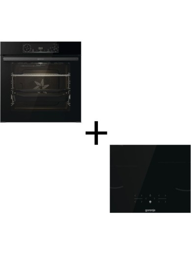 Комплект Дух.шафа + Вар.поверхня інд. GORENJE BOS6737E06BG + GI6401BSC