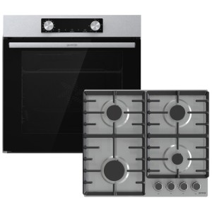 Вбудований комплект Варильна поверхня Gorenje G642ABX + Духова шафа Gorenje BO6737E02XK