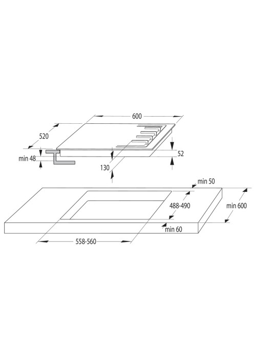 Комплект духова шафа + варильна поверхня газова Gorenje BO6737E02XK + G642ABX