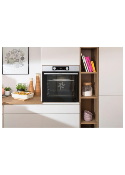 Комплект духова шафа + варильна поверхня газова Gorenje BO6737E02XK + G642ABX