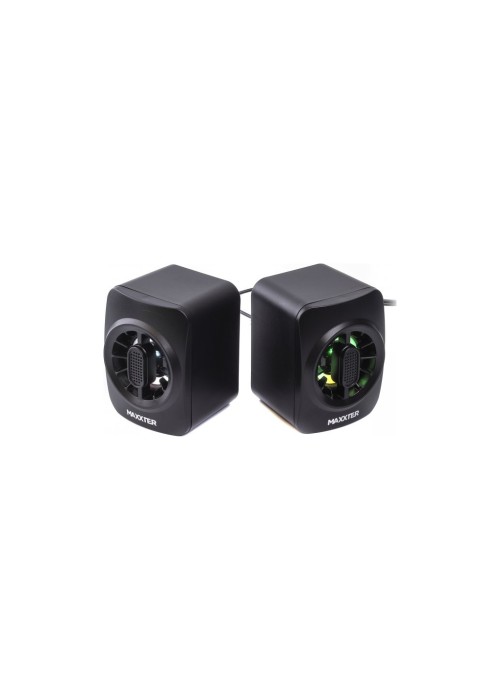 Акустична система Maxxter CSP-U005RGB USB Black (CSP-U005RGB)
