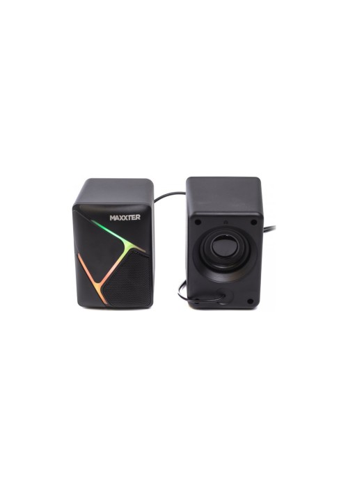 Акустична система Maxxter CSP-U004RGB USB Black (CSP-U004RGB)