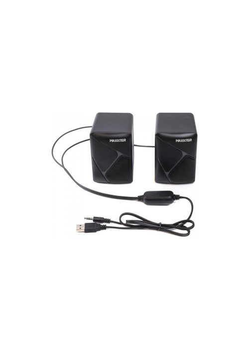 Акустична система Maxxter CSP-U004RGB USB Black (CSP-U004RGB)