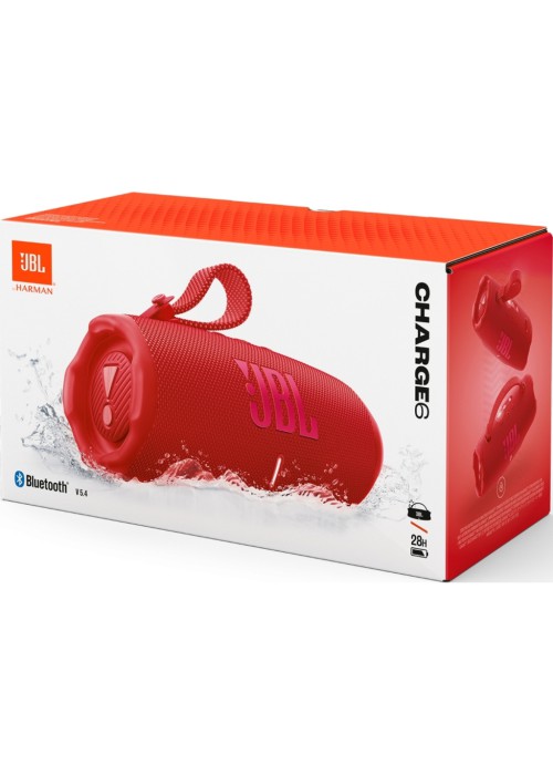 Акустична система JBL Charge 6 Red (JBLCHARGE6RED)