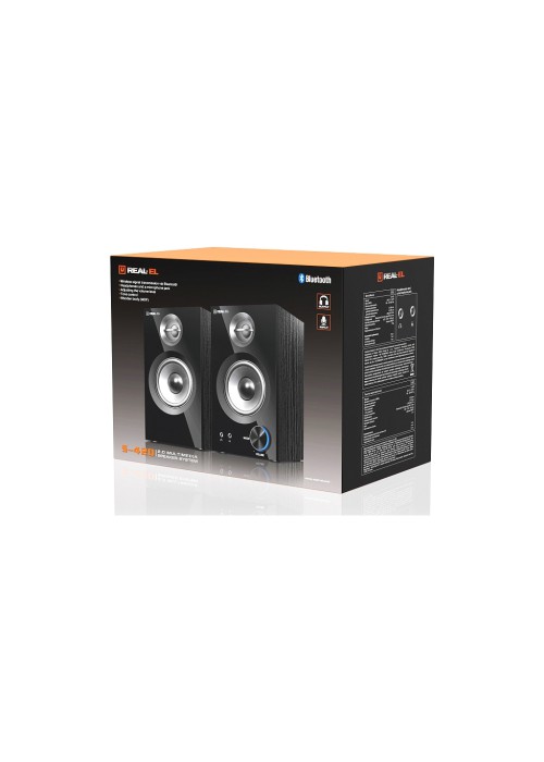 Акустична система REAL-EL S-420 Black (EL121200011)