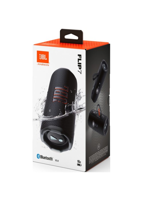 Акустична система JBL Flip 7 Black (JBLFLIP7BLK)