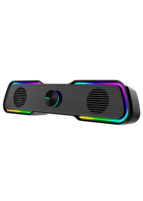 Акустична система Aula N-169B Led USB Black (6948391265056)