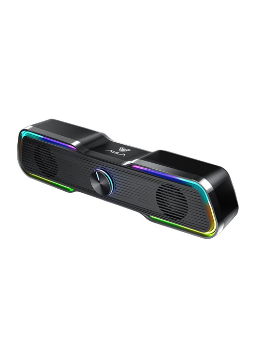 Акустична система Aula N-169B Led USB Black (6948391265056)