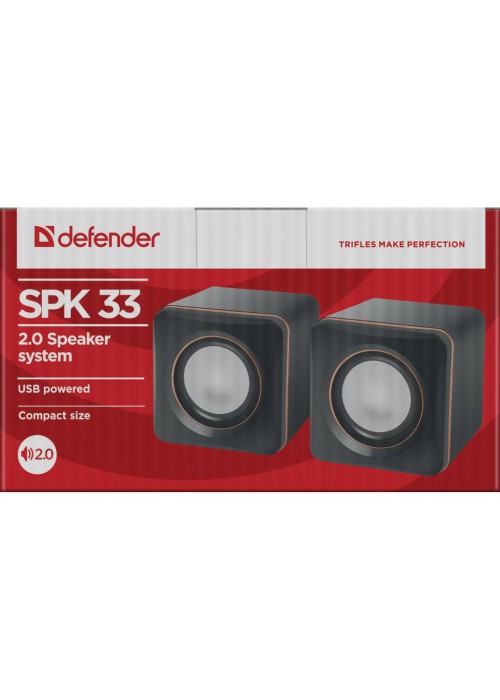 Акустична система Defender SPK 33 Black (65633)