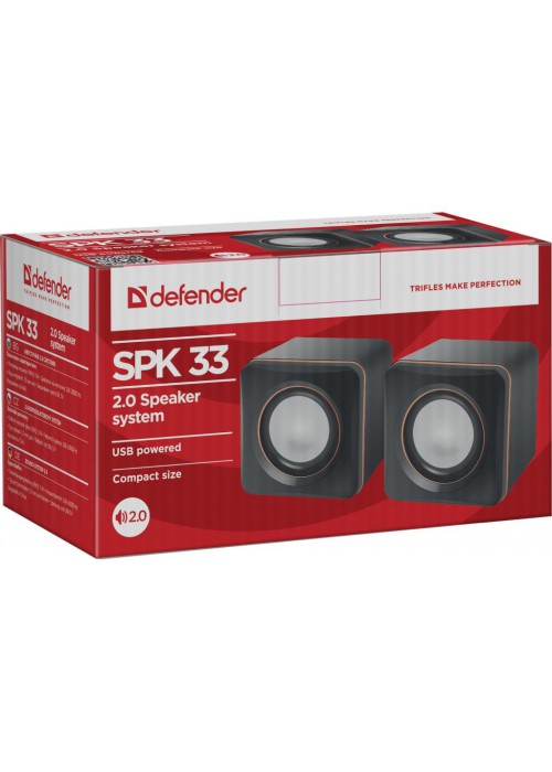 Акустична система Defender SPK 33 Black (65633)