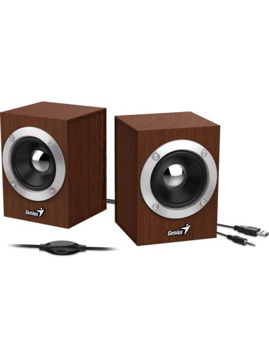 Акустична система Genius SP-HF280 USB Wood (31730028400)