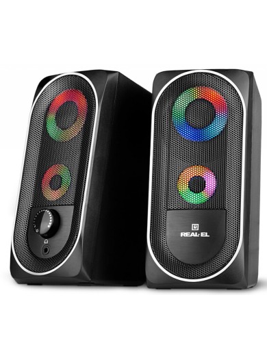 Акустична система REAL-EL S-110 USB Black