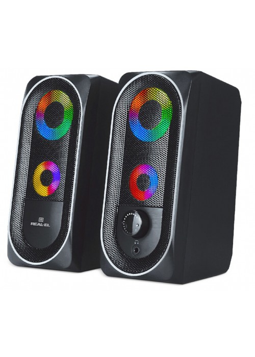 Акустична система REAL-EL S-110 USB Black