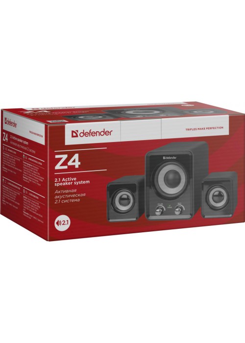 Акустична система Defender Z4 11W USB black (65508)