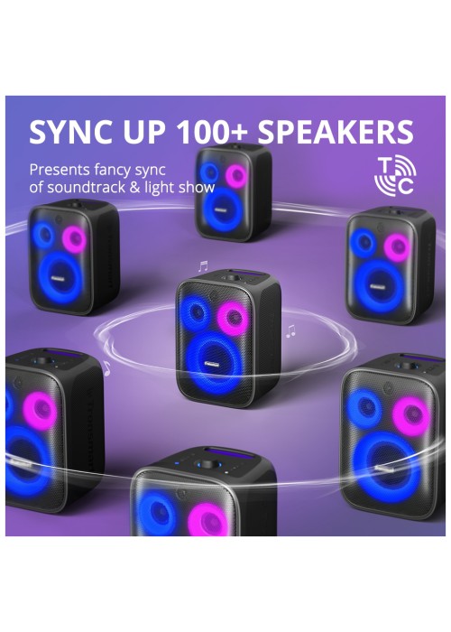 Акустична система Tronsmart Halo 200 + 2 MIcs Black (968233)